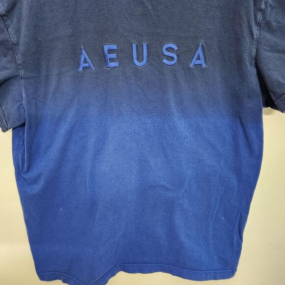 American Eagle AEUSA Embroidered Short Sleeve T-shirt Men's Large 1119 - Picture 3 of 8